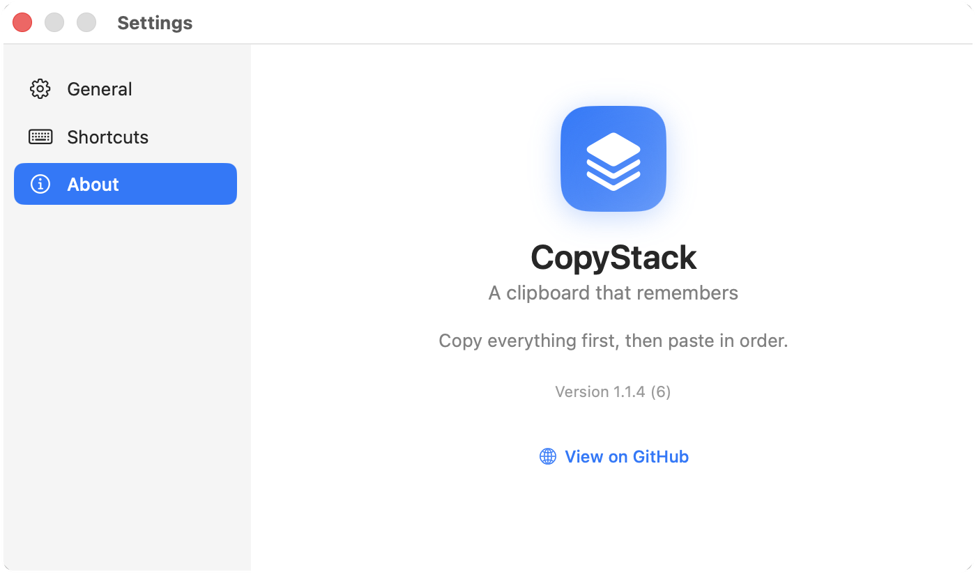 About CopyStack